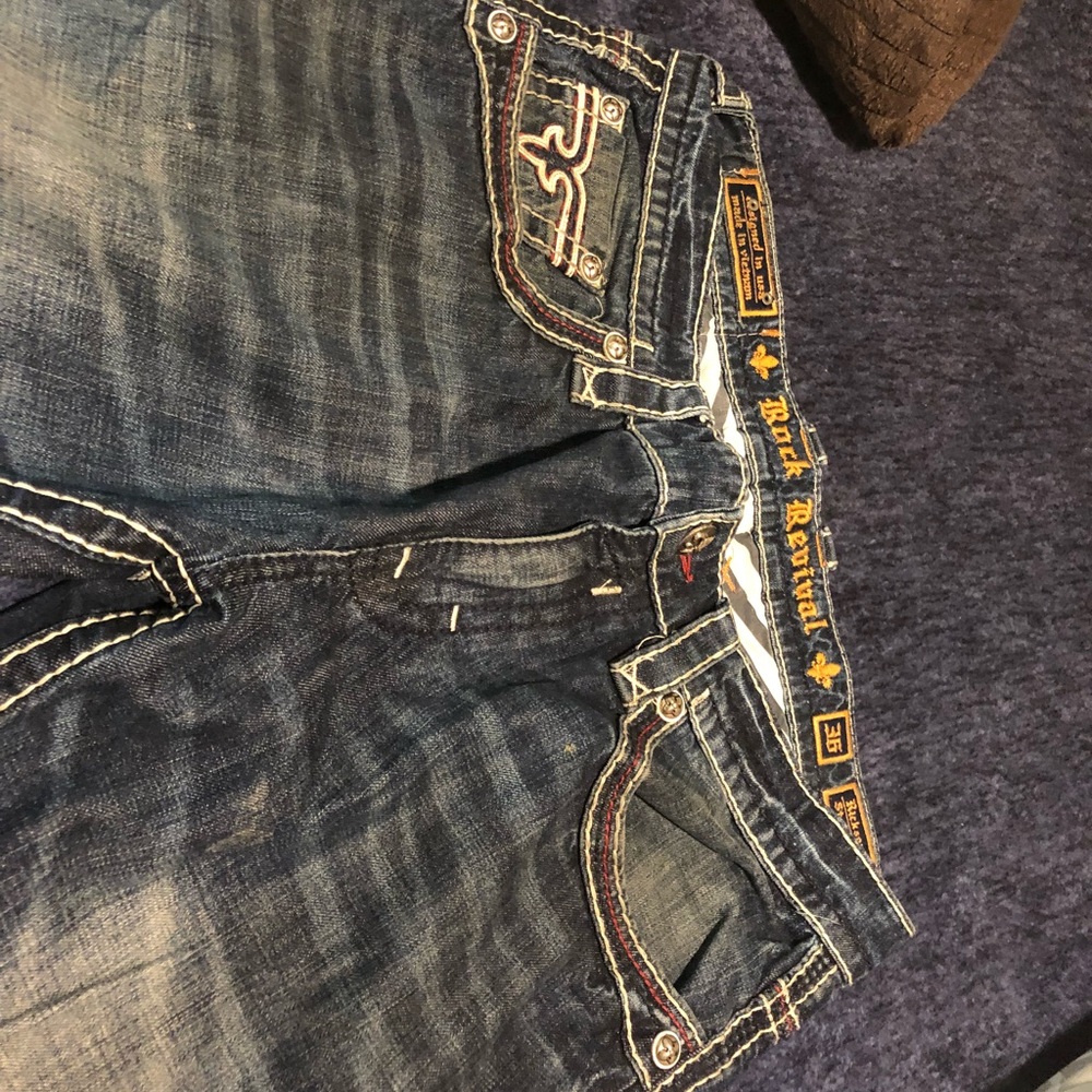 Men’s Rock revival jeans